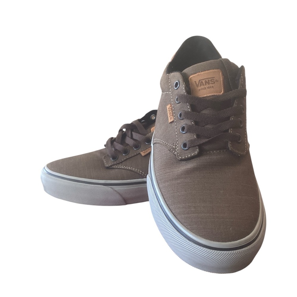 Vans Brown Sneakers with Classic Skate Design